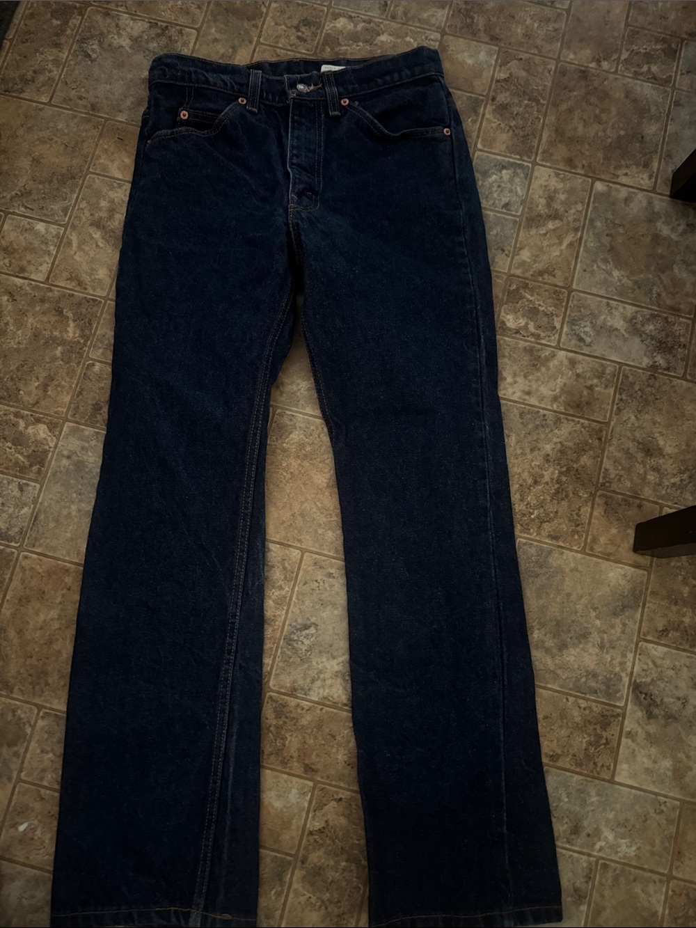 517 Vintage Orange tab Levi’s made in the USA